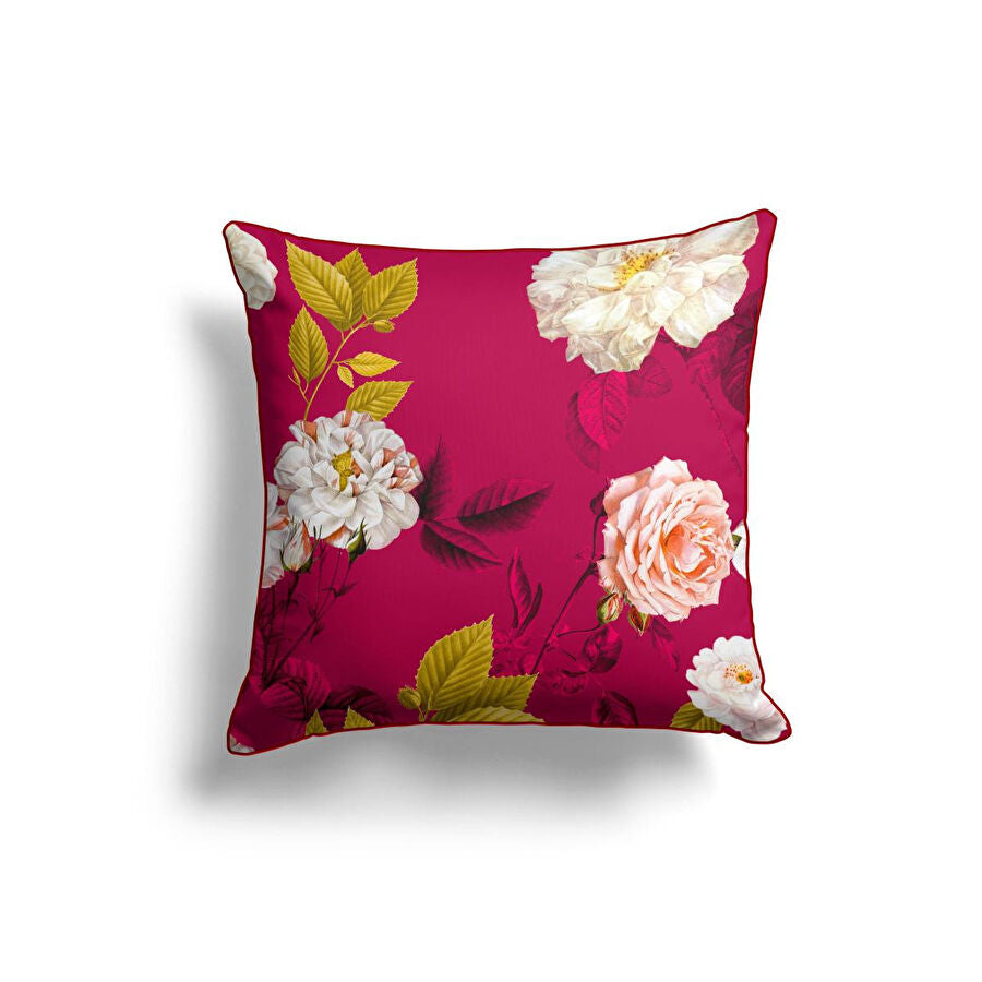 Soft White, Earthy Tone Pillow Cover