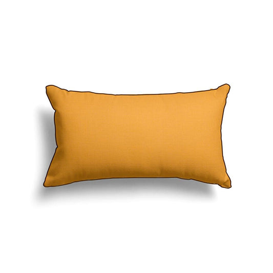 Soft White, Warm Yellow Pillow Cover