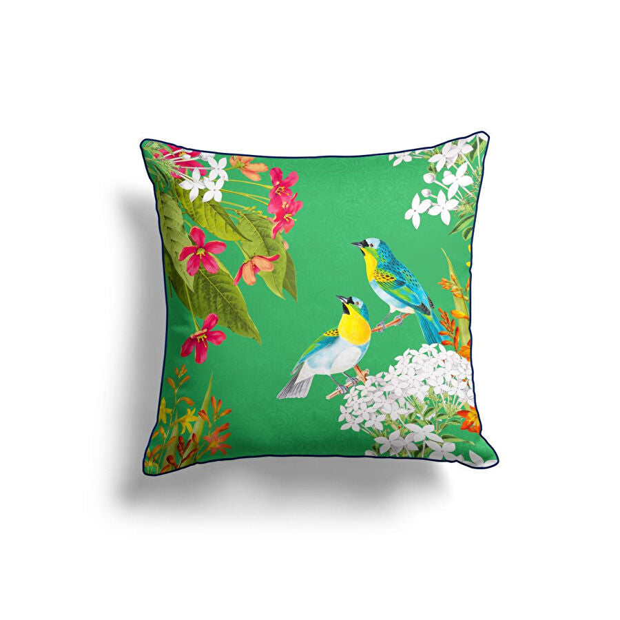 Soft White, Earthy Tone Pillow Cover