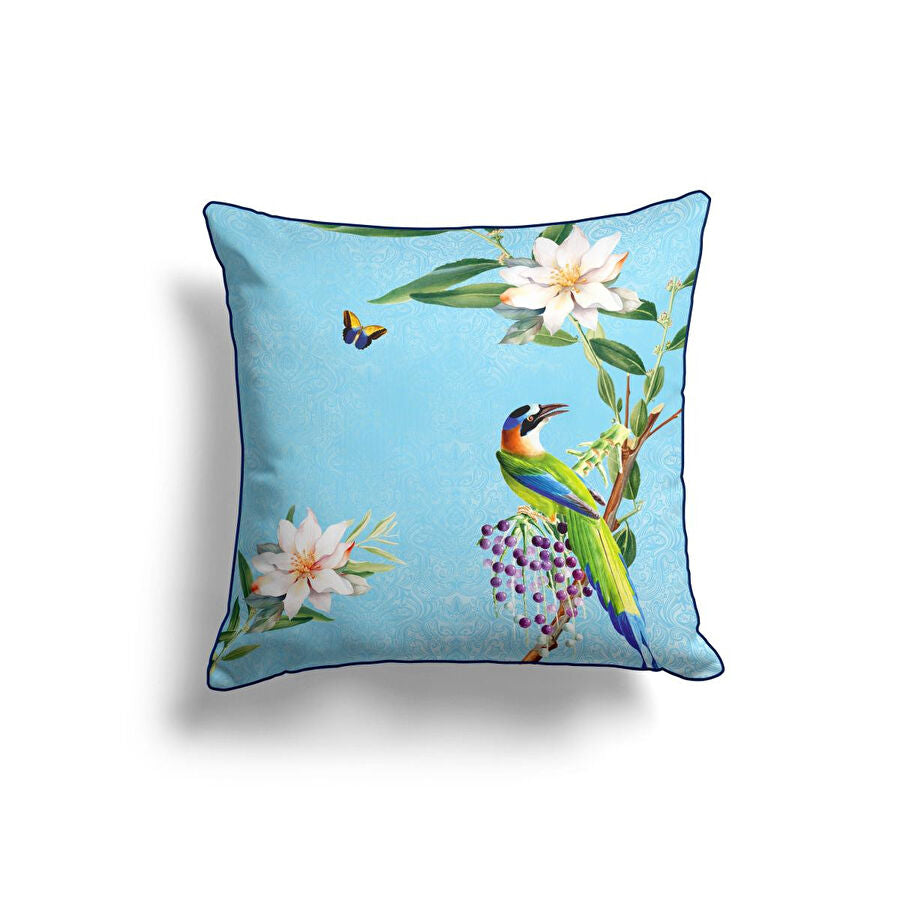 Soft White, Earthy Tone Pillow Cover